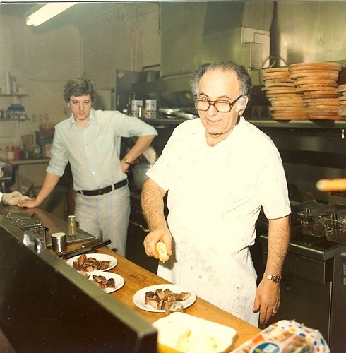 My dad cooking was the coolest thing ever. I grew up with a gourmet chef as a dad.